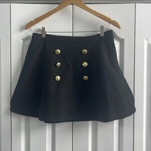 maeve Skater Flare Mini Skirt Pockets
